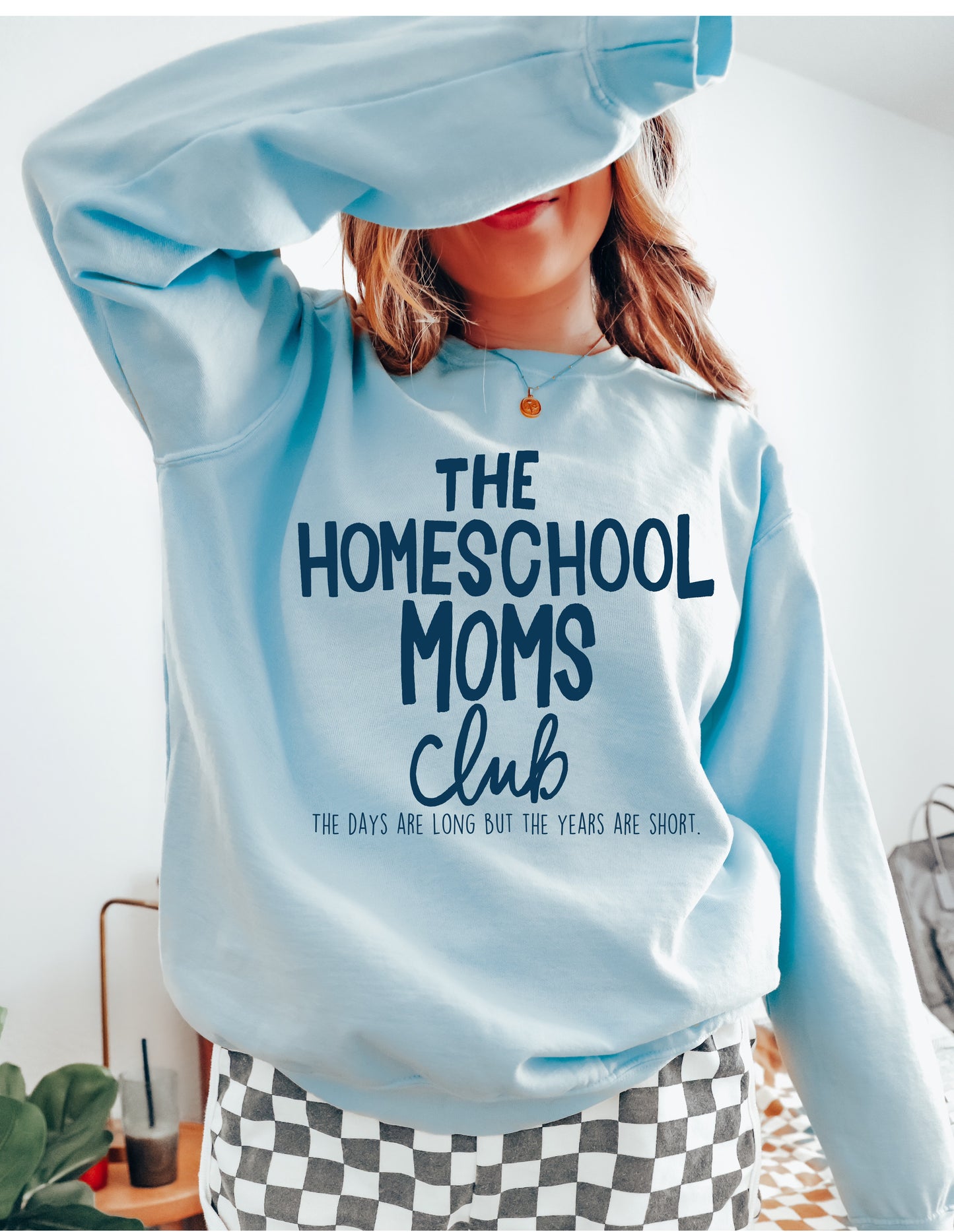 Homeschool Moms Club Comfort Colors Chambray *CHOOSE STYLE*
