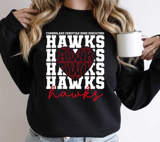 Love CCHE HAWKS  *Choose Style*