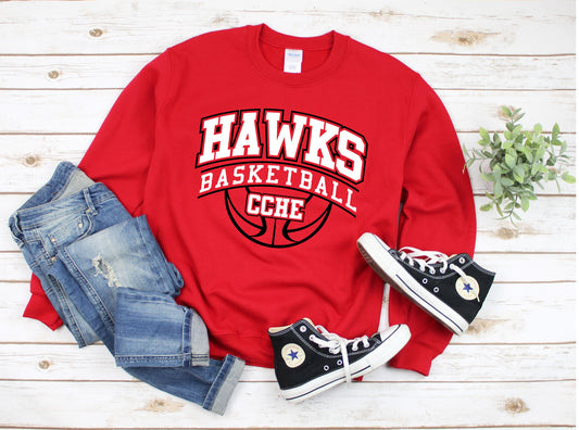 Hawks Basketball - Red  *CHOOSE STYLE*(PRE-ORDER)